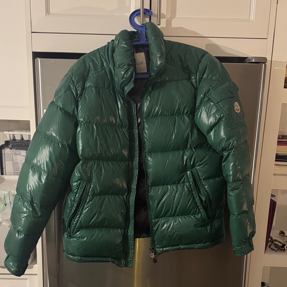 Moncler Kids Emerald Puffer Coat